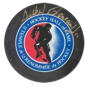 Gilbert Perreault Autographed / Signed Hall of Fame Hockey Puck