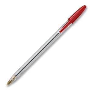  Bic Cristal   Red Medium Point. Pen, BX/12: Office 
