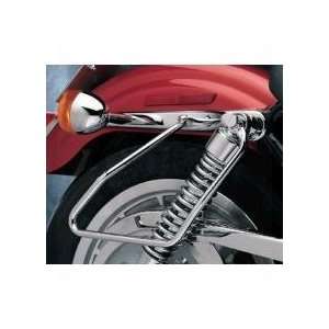  Chrome Saddlebag Support Brackets for Harley Sportster 