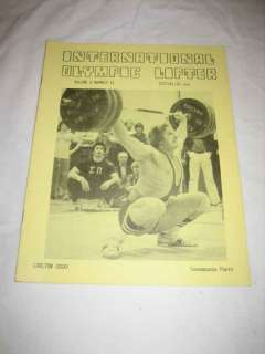   Olympic Lifter V. 4 #11 Nov. 1977 Carlton Thornburgh Hussar  