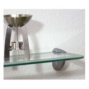  Two Tone Floating Glass Shelf 3 Foot: Home & Kitchen