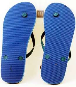 GAP Blue White Flip Flops Sandals Authentic NWT Thongs  