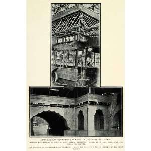  1934 Print Split Bamboo Framework Native Javanese Bilik 