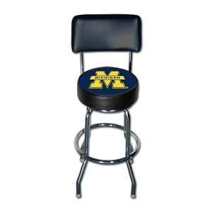   Fan Products 1742 MIC College Single Rung Bar Stool: Home & Kitchen