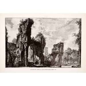  Baths Caracalla Architecture Art Roman Ruins Arch Rome Italy Thermae 