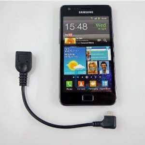 Micro USB Host Mode OTG Cable Flash Drive SD T Flash Card 