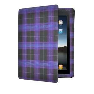  iHome Fashion Folio Case for iPad 2   Purple/Black Plaid 