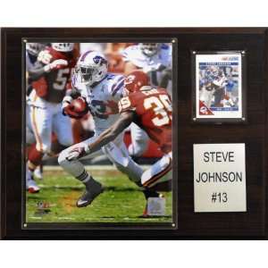  NFL Steve Johnson Buffalo Bills Player Plaque Sports 