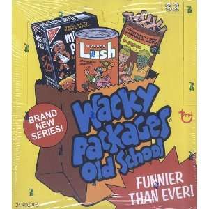 Wacky Packages Old School Series 2 Sticker Factory Sealed Box