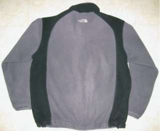 The North Face Khumbu Gray/Black Fleece Jacket Mens Large  