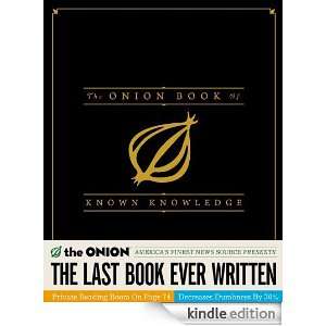 The Onion Book of Known Knowledge A Definitive Encyclopaedia Of 