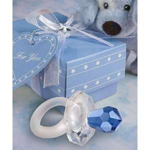    Choice Crystal blue pacifier favors: Health & Personal Care