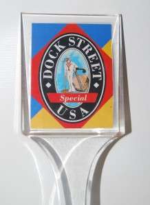 DOCK STREET USA Beer Tap Handle Kegerator Draft Bar Keg  