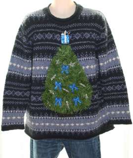 Ugly Christmas Sweater ~ Light Up Christmas Tree ~ Size M:)  