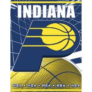  Indiana Pacers Game Time Woven Jacquard Throw Sports 