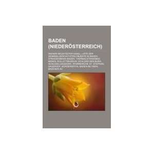   Baden (German Edition) (9781231751190) Quelle Wikipedia Books