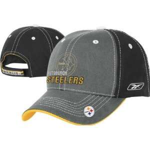   : Pittsburgh Steelers Youth Shield Adjustable Hat: Sports & Outdoors