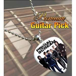  Primal Scream Premium Guitar Pick Necklace: Musical 