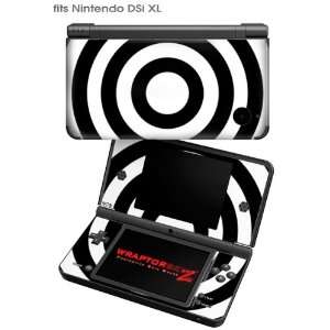  Nintendo DSi XL Skin   Bullseye Black and White by 
