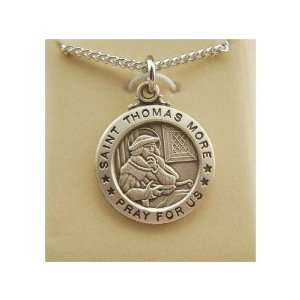  St. Thomas More Patron Saint Medal: Jewelry