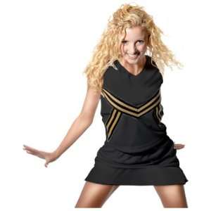   Cheerleaders Uniform Skirts BK   BLACK GIRL s   L: Sports & Outdoors