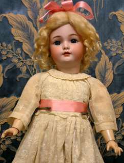 HUGE 33 C M BERGMANN /SIMON & HALBIG GERMAN antique doll c1910 