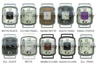 Pick 5 Double Dial Solid Bar Ribbon Watch Faces RW13016  