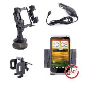  Non Scratch, Non Slip Windscreen & Dashboard Mount For HTC 