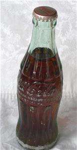 1947 Full Bottle Coca Cola Pat.D, Tacoma, Wash. 6 oz.  