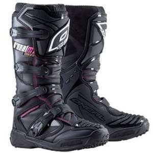  ONeal Racing Element Womens MX Motorcycle Boots   Black 
