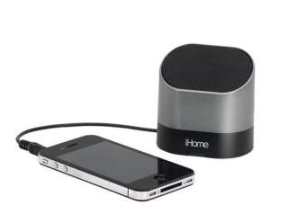iHome iHM63 grayr Portable Speaker for iPod iPhone MP3  