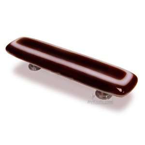   decorative hardware   luster garnet red 3 pull