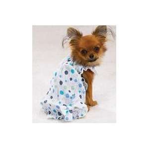 Dog Dress   Casual Canine Polka Dot Sundress   Blue   Medium [Misc 