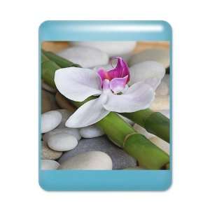  iPad Case Light Blue Orchid and River Stones Everything 