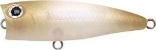 LUCKY CRAFT Bevy Popper 50   NC Shell White  
