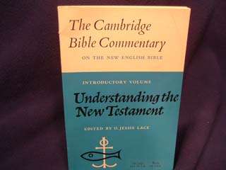 THE CAMBRIDGE BIBLE COMMENTARY ON THE NEW ENGLISH BIBLE., Edited by O 