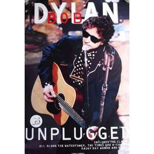  Bob Dylan Unplugged CD Original MTV PROMO poster: Home 