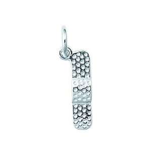  Sterling Silver Band Aid Charm Arts, Crafts & Sewing