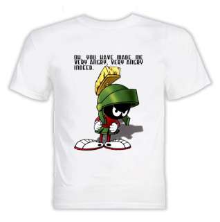 Looney tunes Marvin Martian white t shirt  