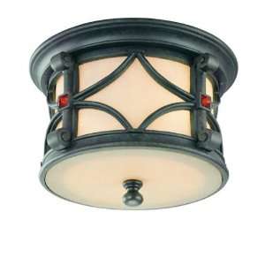  Troy Lighting C2070ANB Woodridge   Two Light Large Flush 