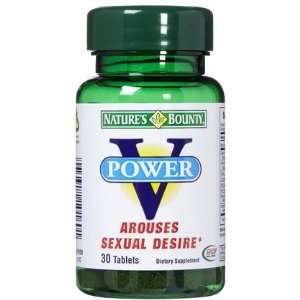  Natures Bounty Power V with Herbs Tabs, 30 ct (Pack of 3 