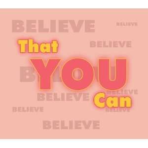  Motivational Refrigerator Magnet   Believe that you Can 