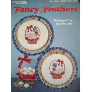  FANCY FEATHERS CROSS STITCH DESIGNED BY MARIE COLE 
