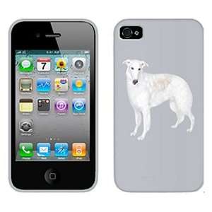  Borzoi on Verizon iPhone 4 Case by Coveroo  Players 