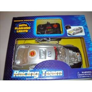  Racing Team Remote Control Car with Flashing Lights: Toys 