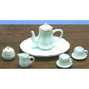  Dollhouse Miniature 10 Pc Tea Set 