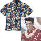 ELVIS Presley Blue Hawaii Hawaiian Camp Shirt