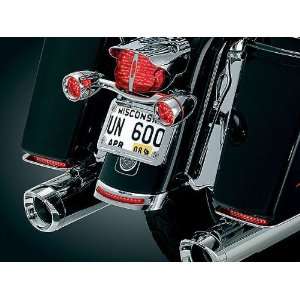   8644 Lighted Rear Fender Skirt For Harley Davidson: Automotive