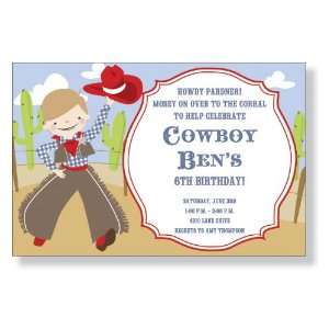  Howdy Boy Invitations