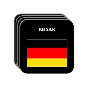  Germany   BRAAK Set of 4 Mini Mousepad Coasters 